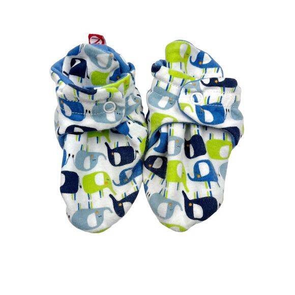 Zutano Elephant Booties - Picture 1 of 7